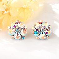 Show details for Party Platinum Plated Dangle Earrings with Fast Shipping