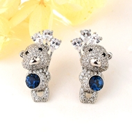 Show details for Fashion Bear Dangle Earrings at Super Low Price