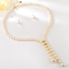 Show details for Best fresh water pearl Classic 2 Piece Jewelry Set in Bulk