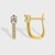 Picture of Fashion Gold Plated Huggie Earrings with 3~7 Day Delivery