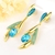 Picture of Top Artificial Crystal Dubai Dangle Earrings