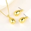 Show details for Unique Geometric Classic 2 Piece Jewelry Set