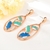 Picture of Zinc Alloy Enamel Dangle Earrings at Super Low Price