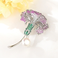 Show details for Sparkling Party Swarovski Element Brooche