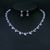 Picture of Good Cubic Zirconia White 2 Piece Jewelry Set
