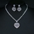 Picture of Brand New White Copper or Brass 2 Piece Jewelry Set with SGS/ISO Certification