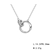 Picture of Sparkling Party 925 Sterling Silver Pendant Necklace