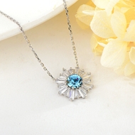 Show details for 925 Sterling Silver Fashion Pendant Necklace From Reliable Factory