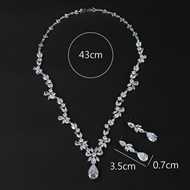 Picture of Trendy Platinum Plated Luxury 2 Piece Jewelry Set with No-Risk Refund