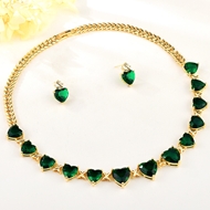 Show details for Party Cubic Zirconia 2 Piece Jewelry Set with Beautiful Craftmanship