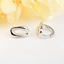 Show details for Fashion 925 Sterling Silver Small Hoop Earrings at Unbeatable Price