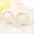 Picture of Sparkling Party 925 Sterling Silver Small Hoop Earrings