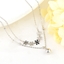 Show details for Trendy Platinum Plated Flowers & Plants Pendant Necklace with No-Risk Refund