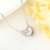 Picture of Origninal Love & Heart Platinum Plated Pendant Necklace