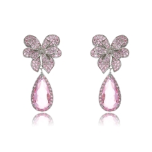 Show details for Reasonably Priced Copper or Brass Flowers & Plants Dangle Earrings from Reliable Manufacturer