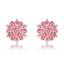 Show details for Delicate Snowflake Gold Plated Dangle Earrings
