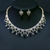Picture of New Cubic Zirconia Gold Plated 2 Piece Jewelry Set
