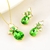 Picture of Trending Classic Green 2 Piece Jewelry Set