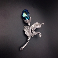 Show details for Fashion Copper or Brass Brooche in Bulk