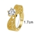 Picture of Trendy Gold Plated Cubic Zirconia Fashion Ring Shopping