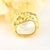 Picture of New Artificial Pearl Zinc Alloy Fashion Ring