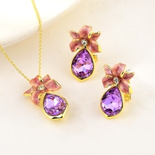 Show details for Classic Purple 2 Piece Jewelry Set at Unbeatable Price