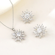 Show details for Latest Snowflake Party 2 Piece Jewelry Set