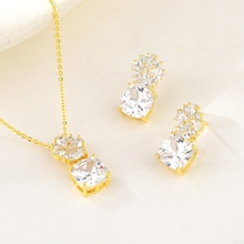 Show details for Featured White Party 2 Piece Jewelry Set at Factory Price