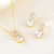 Picture of Featured White Party 2 Piece Jewelry Set at Factory Price
