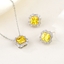 Show details for Fashion Cubic Zirconia Geometric 2 Piece Jewelry Set