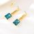 Picture of Dubai Gold Plated Dangle Earrings with Worldwide Shipping