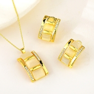 Picture of Fast Selling White Geometric 2 Piece Jewelry Set from Editor Picks