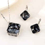 Show details for Fast Selling Black Fashion 2 Piece Jewelry Set from Editor Picks