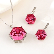 Show details for Fashion Copper or Brass 2 Piece Jewelry Set in Exclusive Design