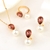 Picture of Fast Selling Copper or Brass Geometric 3 Piece Jewelry Set from Editor Picks