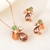 Picture of Latest Flowers & Plants Artificial Crystal 2 Piece Jewelry Set