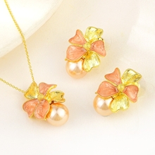 Show details for Zinc Alloy Flowers & Plants 2 Piece Jewelry Set with 3~7 Day Delivery