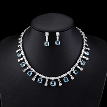 Show details for Luxury Cubic Zirconia 2 Piece Jewelry Set with Full Guarantee