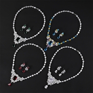 Picture of Sparkling Party Flowers & Plants 2 Piece Jewelry Set