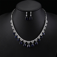 Picture of Distinctive Platinum Plated Luxury 2 Piece Jewelry Set with Low MOQ