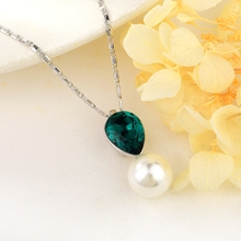 Show details for Brand New Green Party Pendant Necklace with SGS/ISO Certification