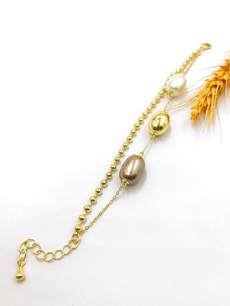 Picture of Origninal Flowers & Plants Gold Plated Fashion Bracelet