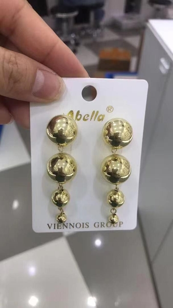 Picture of Fancy Work Colorful Chandelier Earrings