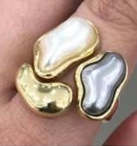 Picture of Best Opal Work Cocktail Ring