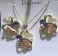 Picture of Fashionable Party Purple 2 Piece Jewelry Set